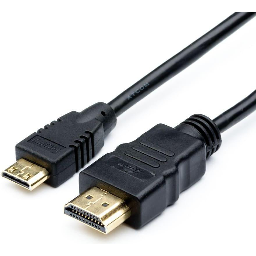 ATcom HDMI - Mini-HDMI 2м Black (14156) - зображення 1