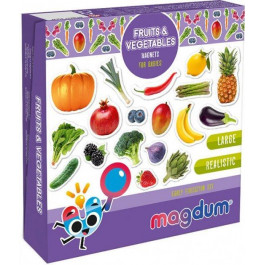   Magdum Magnetic set Fruits and vegetables (ML4031-15)