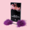 BOSS Наручники - Secret Play Handcuffs Marabou Purple - зображення 1