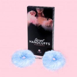   BOSS Наручники - Secret Play Handcuffs Marabou Blue