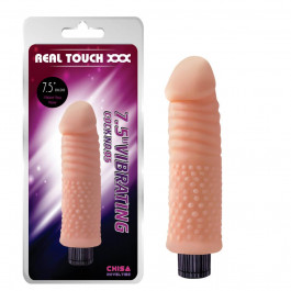   Chisa Novelties Real Touch XXX 7.5" Vibrating Cock No.05 (6610CN00649)