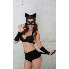   SoftLine Эротический костюм SoftLine Catwoman чёрный (5591183111)