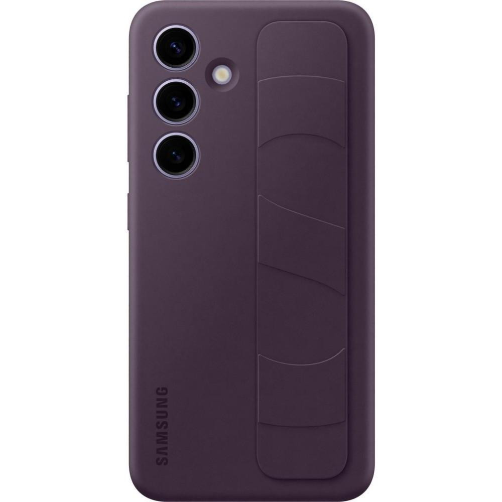 Samsung S921 Galaxy S24 Standing Grip Case Dark Violet (EF-GS921CEEG) - зображення 1