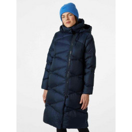   Helly Hansen Пуховик зимовий довгий жіночий  W Tundra Down Coat 53301-597 XS Navy (7040058600299)