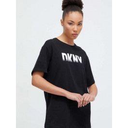   DKNY Футболка жіноча  Fade Away Logo Relax DP3T9626-BLK M Чорна (755404327801)