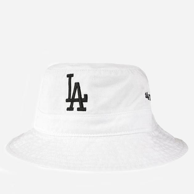 47 Brand Панама  LOS ANGELES DODGERS B-BKT12GWF-WH OSFA Белая (196895484442) - зображення 1