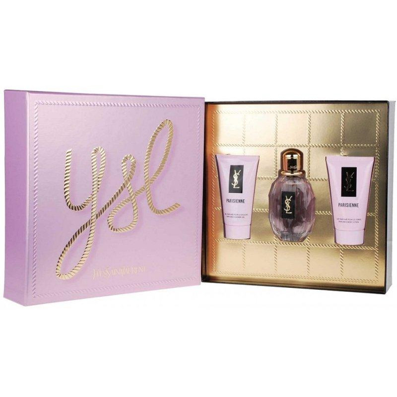 YVES SAINT LAURENT Набор  Parisienne Set (EDP 50 ml+ Body Lotion 50 ml+ Shower Gel 50 ml) - зображення 1