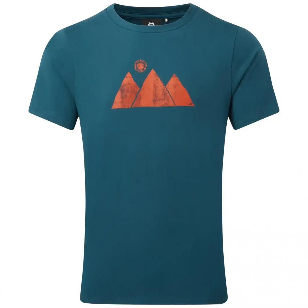 Mountain Equipment Футболка  Mountain Sun Mens Tee Majolica Blue S Синий - зображення 1