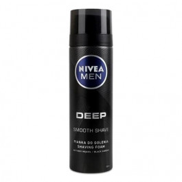 Nivea Піна для гоління  Men Deep Black Carbon, 200 мл (5900017061894)