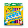 Crayola Набор двухсторонних фломастеров (washable), 10 шт  256347.012 - зображення 1