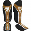 RDX Захист гомілки і стопи Shin Instep Aura Plus T-17, L Black Golden (SGR-T17BGL-L+) - зображення 1