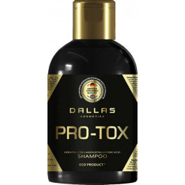   Dalas Шампунь для восстановления структуры волос Dallas Hair Pro-tox с коллагеном и гиалуроновой кислотой 