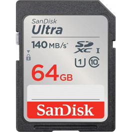   SanDisk 64 GB SDXC UHS-I U1 Ultra (SDSDUNB-064G-GN6IN)