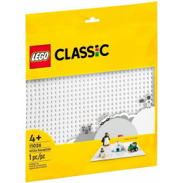   LEGO Classic Белая базовая пластина 1 деталь (11026)