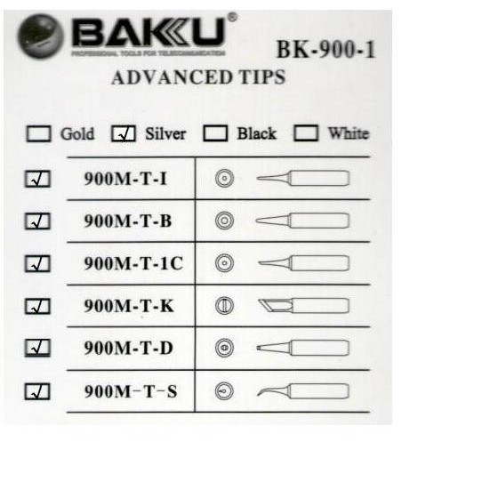 Baku BK-900M-T-B,silver - зображення 1