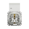 Schneider Electric Розетка з з/к зі шторками і кришкою IP44  Sedna Design SDD211024 Білий - зображення 3