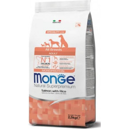   Monge All breeds Adult Salmon&Rice 2.5 кг (8009470011297)