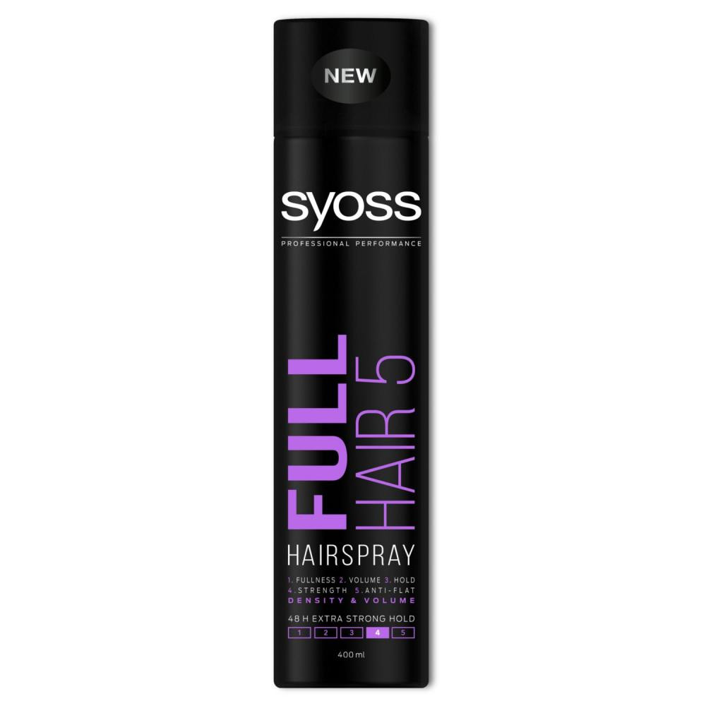 Syoss Full Hair 5 400 ml Лак для волос Экстрасильная фиксация 4 (5201143726658) - зображення 1