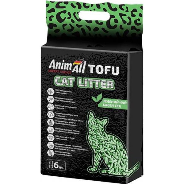 AnimAll Tofu Green tea 6 л (61564) - зображення 1