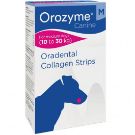   Orozyme Canine For Medium Dogs Oradental Collagen Strips для гігієни ротової порожнини (5055037403565)