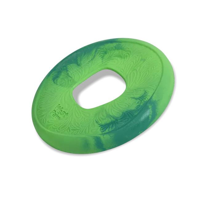 West Paw Іграшка для собак  Frisbee Saliz Large Emerald 22 см (SF031EMD) - зображення 1