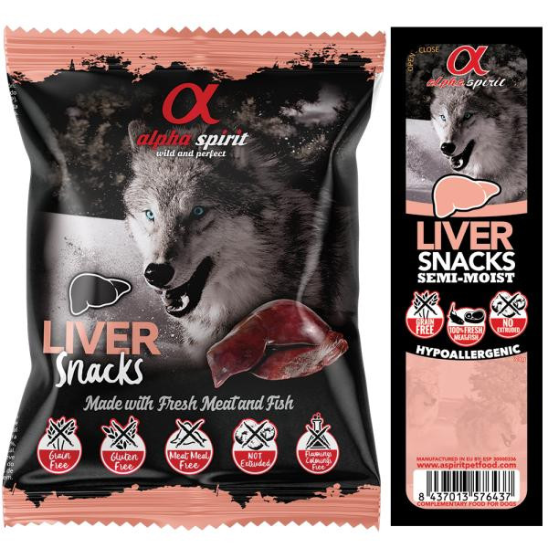 Alpha Spirit Snacks Liver 50 г as4006350 - зображення 1