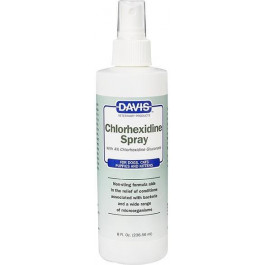   Davis Veterinary Chlorhexidine Spray - cпрей Дэвис с 4% хлоргексидином для собак и кошек 237 мл (CHSP08)