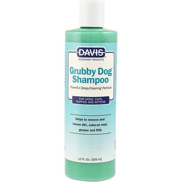 Davis Veterinary Шампунь Davis Grubby Dog Shampoo глубокой очистки для собак, котов, концентрат, 355 мл (GDS12) - зображення 1