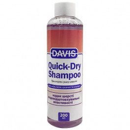   Davis Veterinary Quick-Dry Shampoo - шампунь Девіс Швидке сушіння для собак і котів, 200 мл (QDSR200)