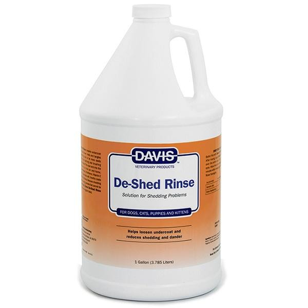 Davis Veterinary De-Shed Rinse - кондиционер Дэвис для облегчения линьки у кошек и собак 355 мл (DSR12) - зображення 1