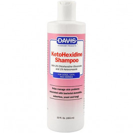   Davis Veterinary Davis KetoHexidine Shampoo шампунь с 2% хлоргексидином и 1% кетоконазолом для собак, котов 355 мл KH