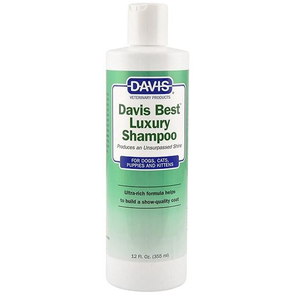 Davis Veterinary Шампунь Davis Best Luxury Shampoo для блеска шерсти у собак и котов, концентрат, 50 мл (DBSR50) - зображення 1