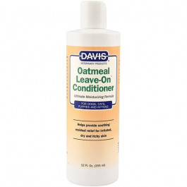   Davis Veterinary Кондиционер Davis Oatmeal Leave-On Conditioner супер увлажняющий, для собак, котов, концентрат, 355 