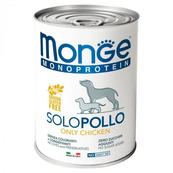 Monge Monoprotein Chicken 400 г (70014212) - зображення 1