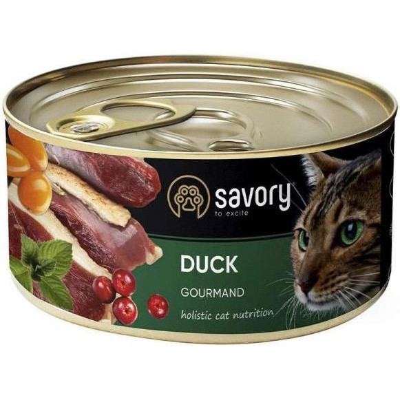 Savory Cat Adult Duck - зображення 1