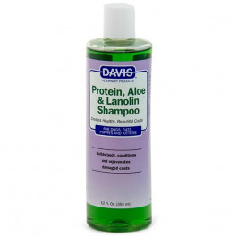   Davis Veterinary Шампунь Davis Protein & Aloe & Lanolin Shampoo для собак, котов, концентрат, 3.8 л (PALSG)