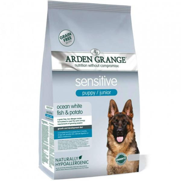 Arden Grange Sensitive Puppy/Junior Ocean White Fish & Potato - зображення 1