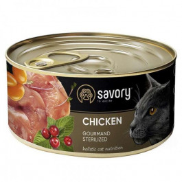   Savory Cat Adult Sterilised Chicken 100 г (30747)