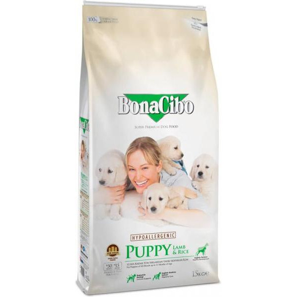 BonaCibo Puppy Lamb and Rice 3 кг (BC406144) - зображення 1