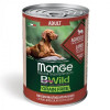 Monge BWild Grain Free Adult з ягняти, гарбузом і цукіні 400 г (8009470012614) - зображення 1