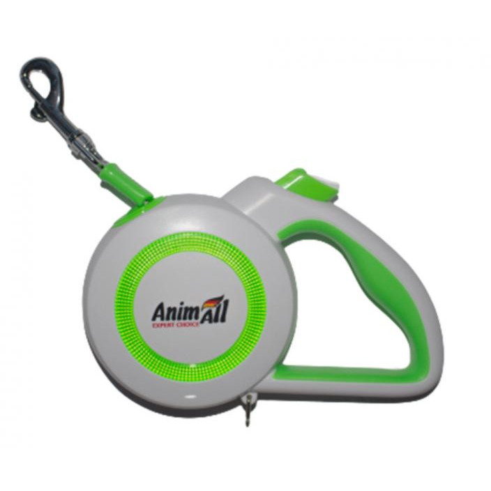 AnimAll Reflector - Поводок-рулетка для собак, лента (5 м, до 25 кг) M (143551) - зображення 1