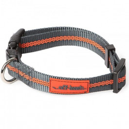   Dexas Off Leash Collar - ошейник нейлоновый Дексас со светоотражающей лентой для собак S (PWC010-432-2027)