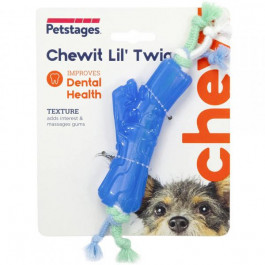   Petstages Игрушка для собак Chewit - Lil' Twig Trq Орка ветвь для жевания мини Голубая (pt68117)