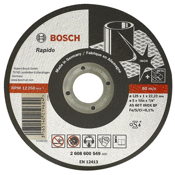 Bosch INOX 230X2 ММ (2608600096) - зображення 1