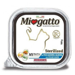   Morando Miogatto Sterilized Fish and Salmon 100 г (8007520086301)