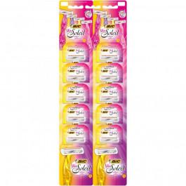   BIC Бритва жіноча  Miss Soleil Colour Collection, без змінних картриджів, 10 шт.