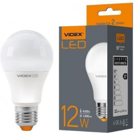   VIDEX LED A60e 12W E27 4100K 220V (VL-A60e-12274)