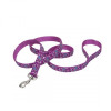 Coastal Поводок Pet Attire Ribbon для собак, красный с лапками, 2,5 x 1,8 м (zb-61976_RWP06) - зображення 4