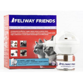   Ceva Sante Feliway Friends (дифузор + змінний блок) для зняття стресу і корекції поведінки у котів (88540)