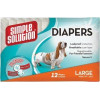 Simple Solution Disposable Diapers - подгузники Симпл Солюшн для собак L (ss10585) - зображення 4